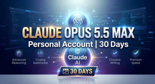 Claude OPUS 5.5 MAX Личный Аккаунт | 30 Дней