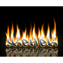 Image burning name Zhenyok Desktop 1280x1024