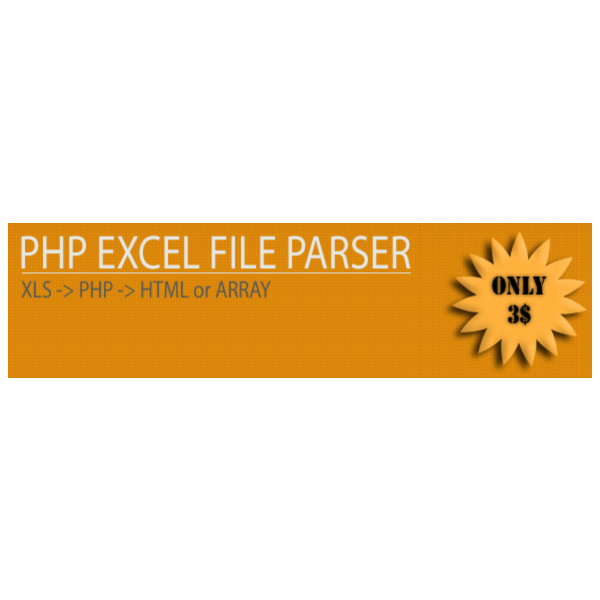 PHP EXCEL FILE PARSER