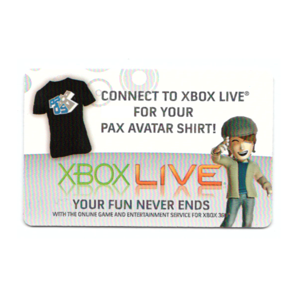 XBOX LIVE USA/EU — PAX Avatar (США только!) ЖЕНСКИЙ