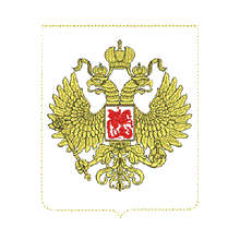 Машинная вышивка герб России - irongamers.ru