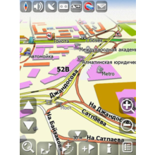 GPS Maps and Almaty region of Vladimir