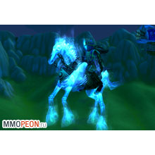 Ghostly (Ghastly) Chargers Skull - Ephemeral horse