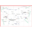 Map of Bulgaria for the GPS-navigation