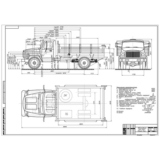 Чертеж Автомобиль ГАЗ-3307