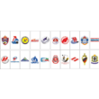 KHL Russian hockey team (vector)