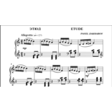 3с06 Этюд, ПАВЕЛ ЗАХАРОВ / фортепиано