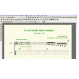 Ноты для гитары Debussy LA SERENADE INTERROMPUE