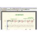 Ноты для гитары Debussy ARABESQUE 1