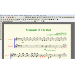 Ноты для гитары Debussy SERENADE OF THE DOLL