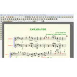 Ноты для гитары Debussy SARABANDE
