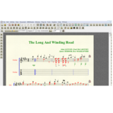 Ноты для гитары The Beatles THE LONG AND WINDING ROAD