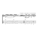 Песня о разлуке (Гардемарины, вперёд!) - ТАБУЛАТУРА