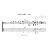 Jasson Donovan - Sealed with a kiss. Ноты и табулатура.