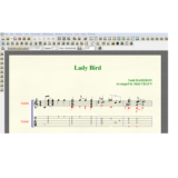 Ноты для гитары Dameron LADY BIRD для 6-ой С ТАБОЙ