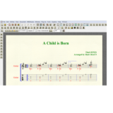 Ноты для гитары Jones A CHILD IS BORN для 6-ой С ТАБОЙ