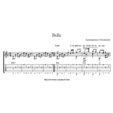 Belle из мюзикла Notre-Dame de Paris Ноты и табулатура