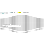 Секторный сварной отвод по чертежу - печать шаблона 1:1