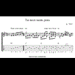 You carry me a river (Lube) - tablature and sheet music