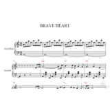 The BRAVE HEART(к/ф Храброе сердце)ноты аккордеон/баян