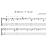 Unbreak My Heart (Toni Braxton)-ноты и табы для гитары