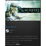 Sacred 3 Pre-Order (Steam Gift  Region Free)