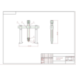 Assembly drawing of a stripper with detailing