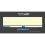 Сервис Приватных Заметок PRIVNOTE - Займи нишу в России