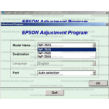 Adjustment program Epson WF-7515, WF-7015, WF-7525