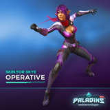 Paladins: Skye Operative Skin PC Ключ / Key