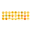 Flat icons emoticons (sizes: 24, 32, 48, 64, 256)