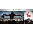 Shadows of Mordor / The Evil Within | XBOX 360 transfer