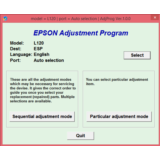 Adjustment program Epson L120