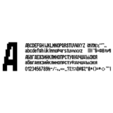 Шрифт ККМ ШТРИХ-ФР (ttf)