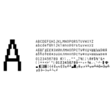 Шрифт ККМ МЕРКУРИЙ MS-К вер. 2(ttf)