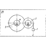 Задача К3 Вар. 21 термех из решебника Яблонский АА 1978