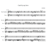 Сan´t by my love THE BEATLES  ноты для скрипки и тенора