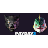 PAYDAY 2 Lycanwulf and The One Below Mask steam key💳0%