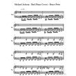 Bad-Michael Jackson-piano- Bence Peter (ноты для ф-но)