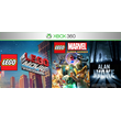 Lego Marvel + 3 игры | Xbox 360 | общий аккаунт