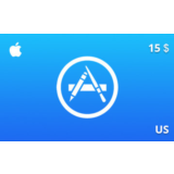 Подарочная карта App Store 15 долл. US-регион