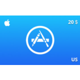 Подарочная карта App Store 20 долл. US-регион