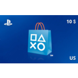 Подарочная карта PlayStation Store 10 долл. US-регион