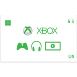 Подарочная карта Xbox 5 долл. US-регион