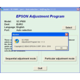 Epson Sure Color SC-P600 Adjustment Program