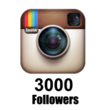 Instagram подписчики 3000