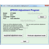 Adjustment program Epson ECOTANK ET-14000 сброс памперс