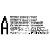 Шрифт платежного терминала VKP-80 в.2(ttf)
