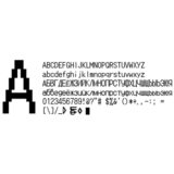 Шрифт ККМ "АШАН" (ttf, otf)