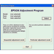 Adjustment program Epson T50/T60
